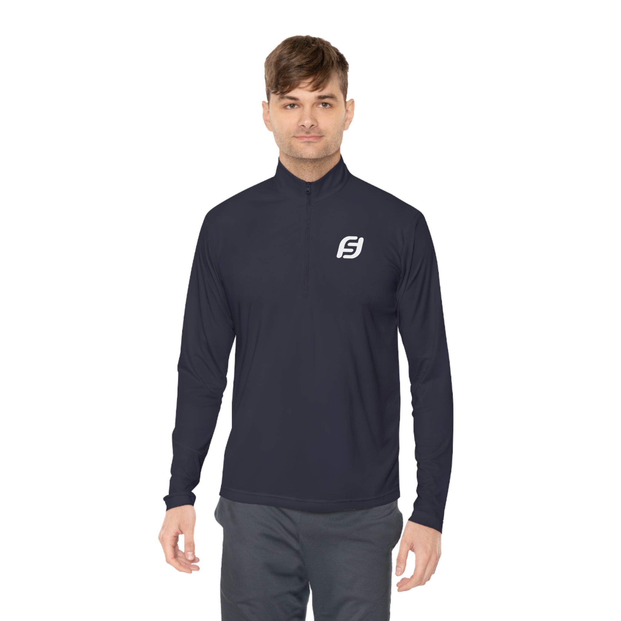 Solomon | Unisex Quarter-Zip Pullover