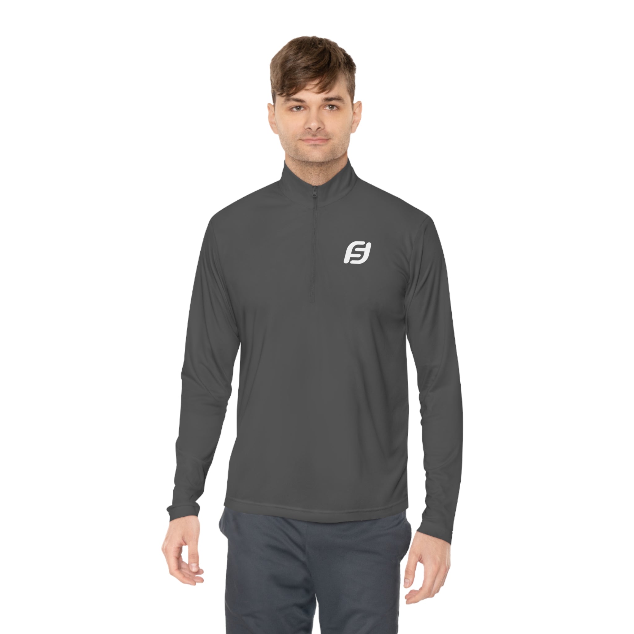 Solomon | Unisex Quarter-Zip Pullover