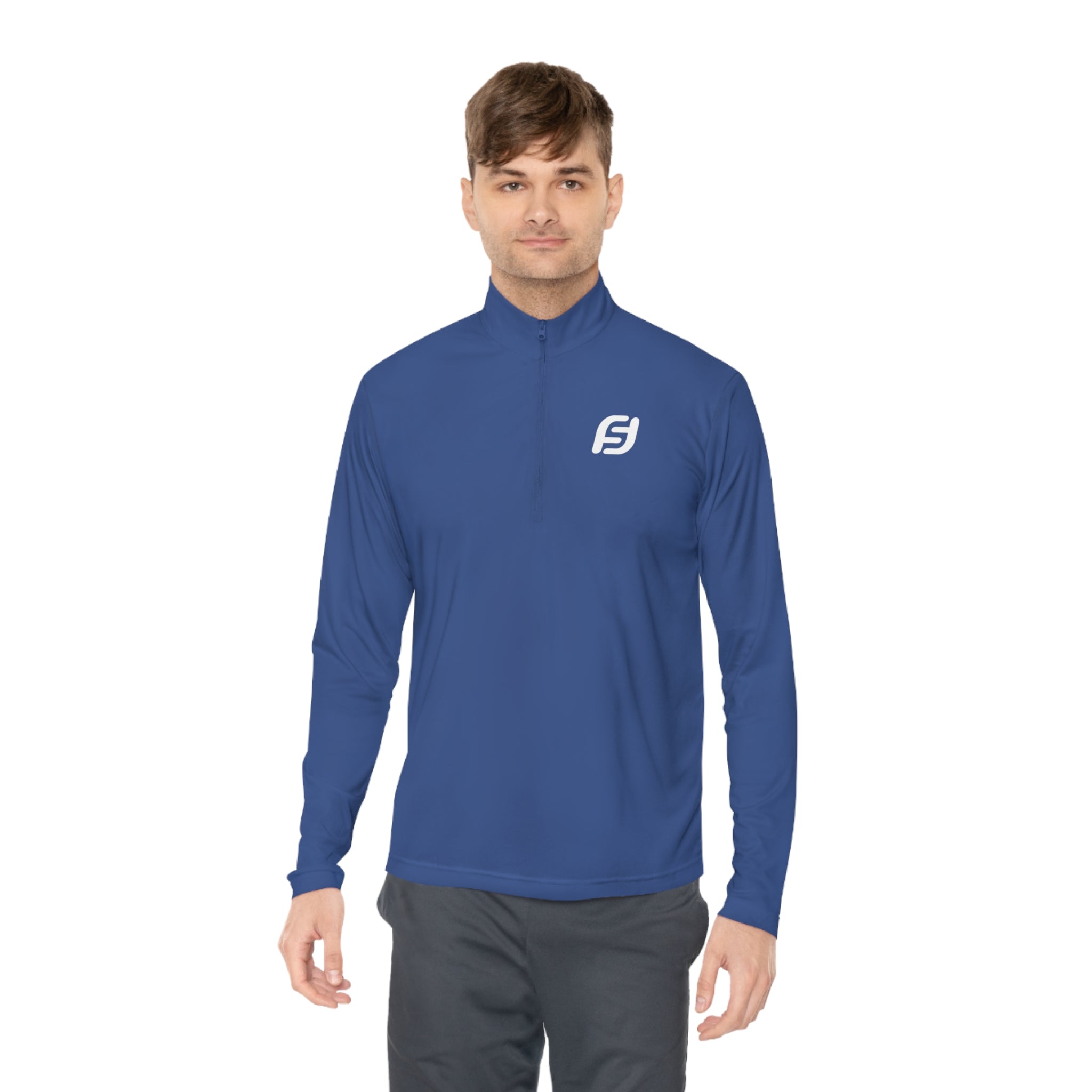 Solomon | Unisex Quarter-Zip Pullover