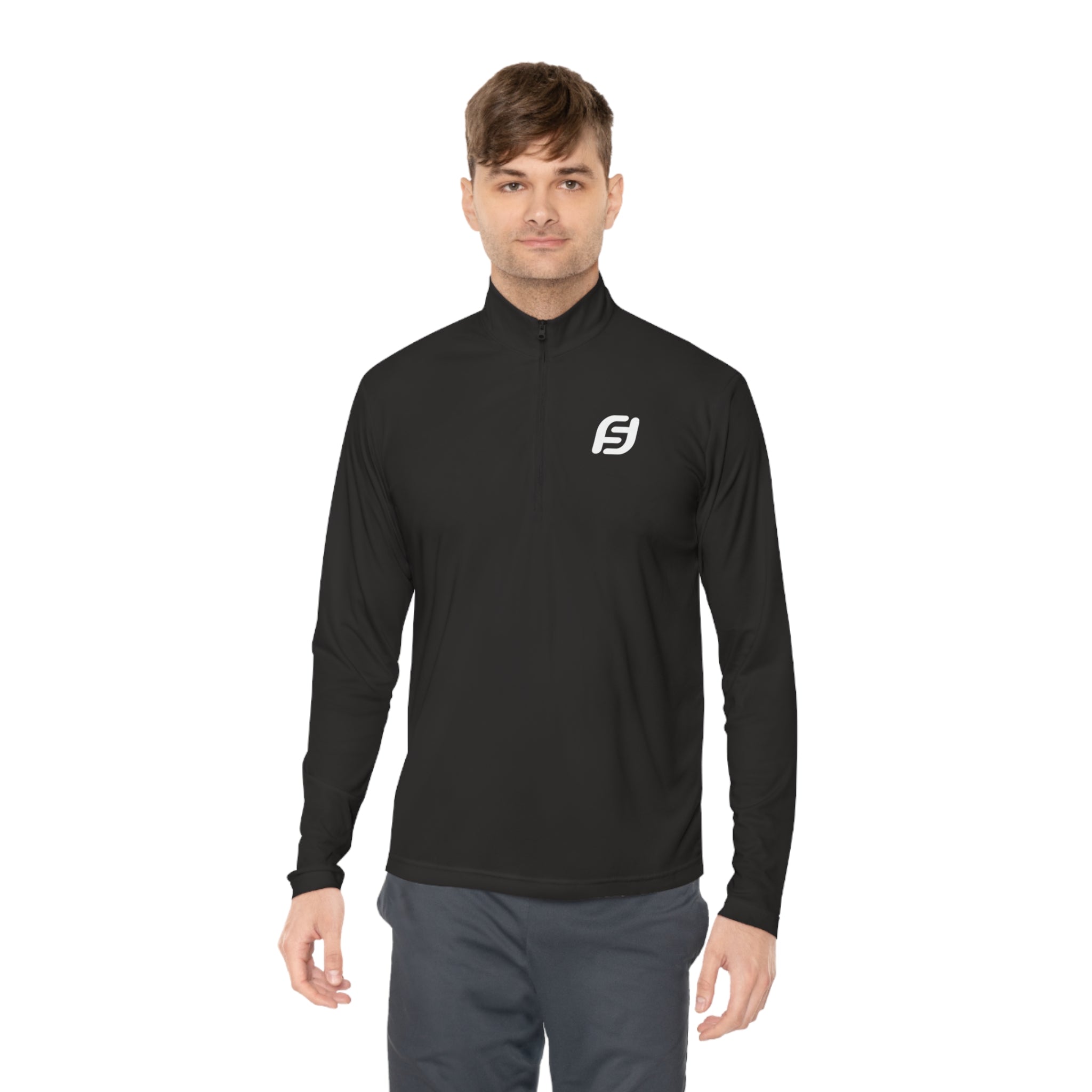 Solomon | Unisex Quarter-Zip Pullover