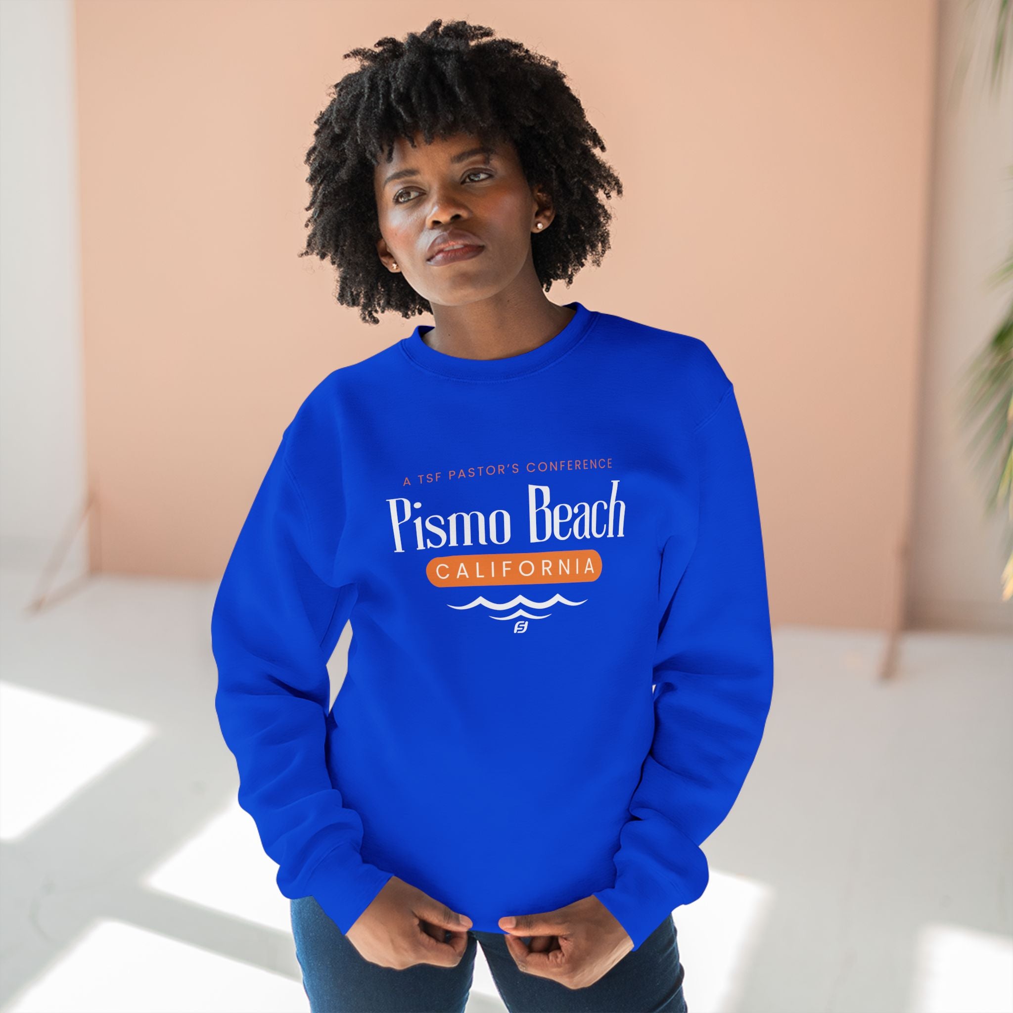 Pismo with Logo Unisex Crewneck Sweatshirt