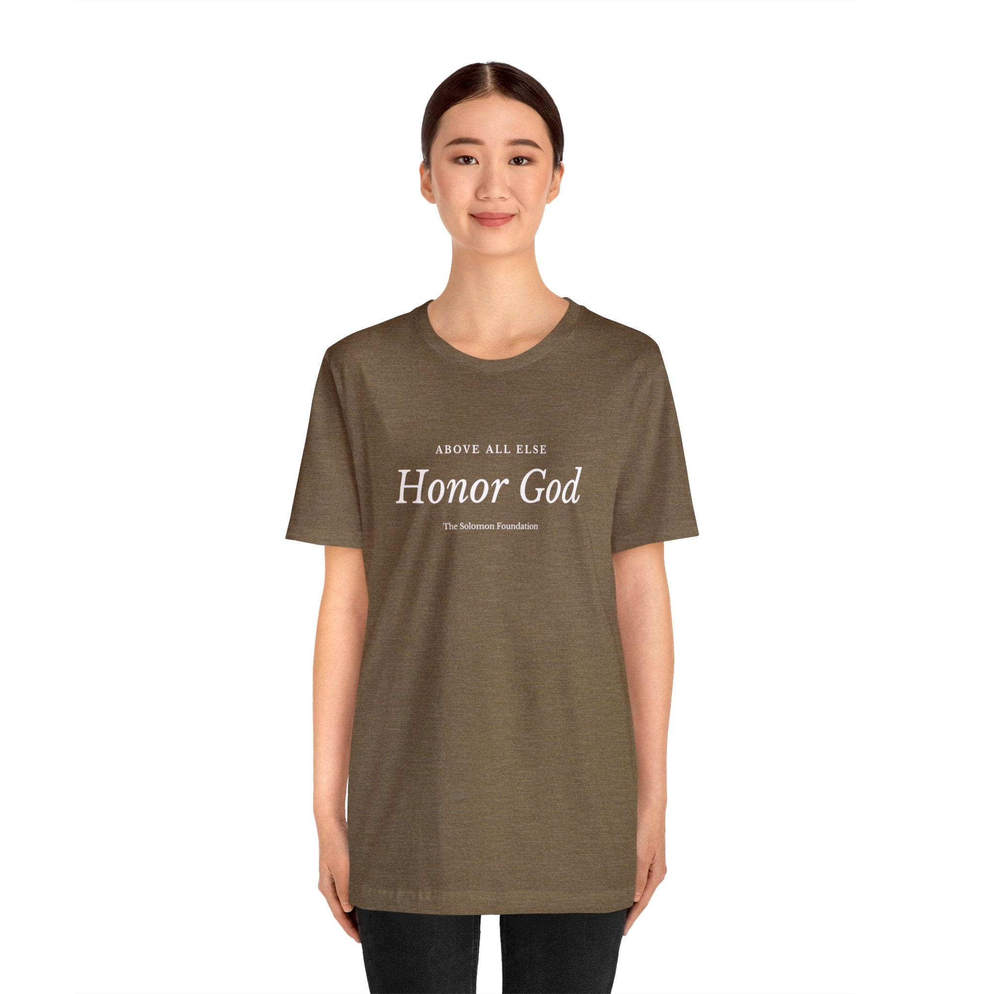 Honor God | Unisex Jersey Short Sleeve Tee