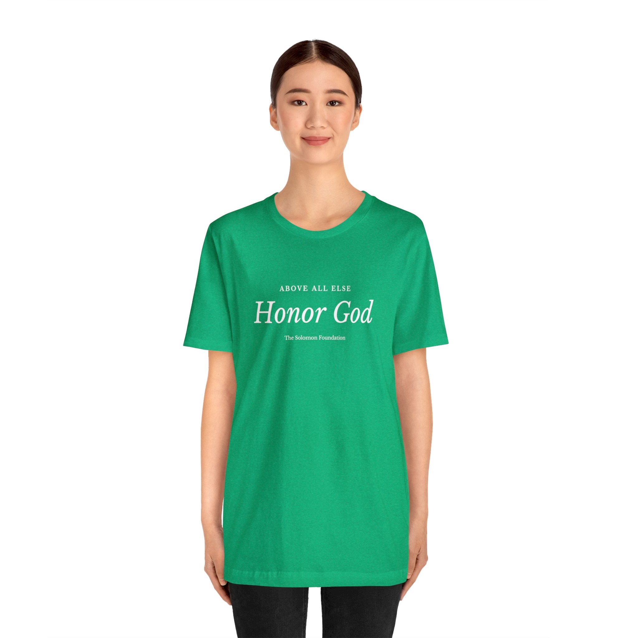 Honor God | Unisex Jersey Short Sleeve Tee