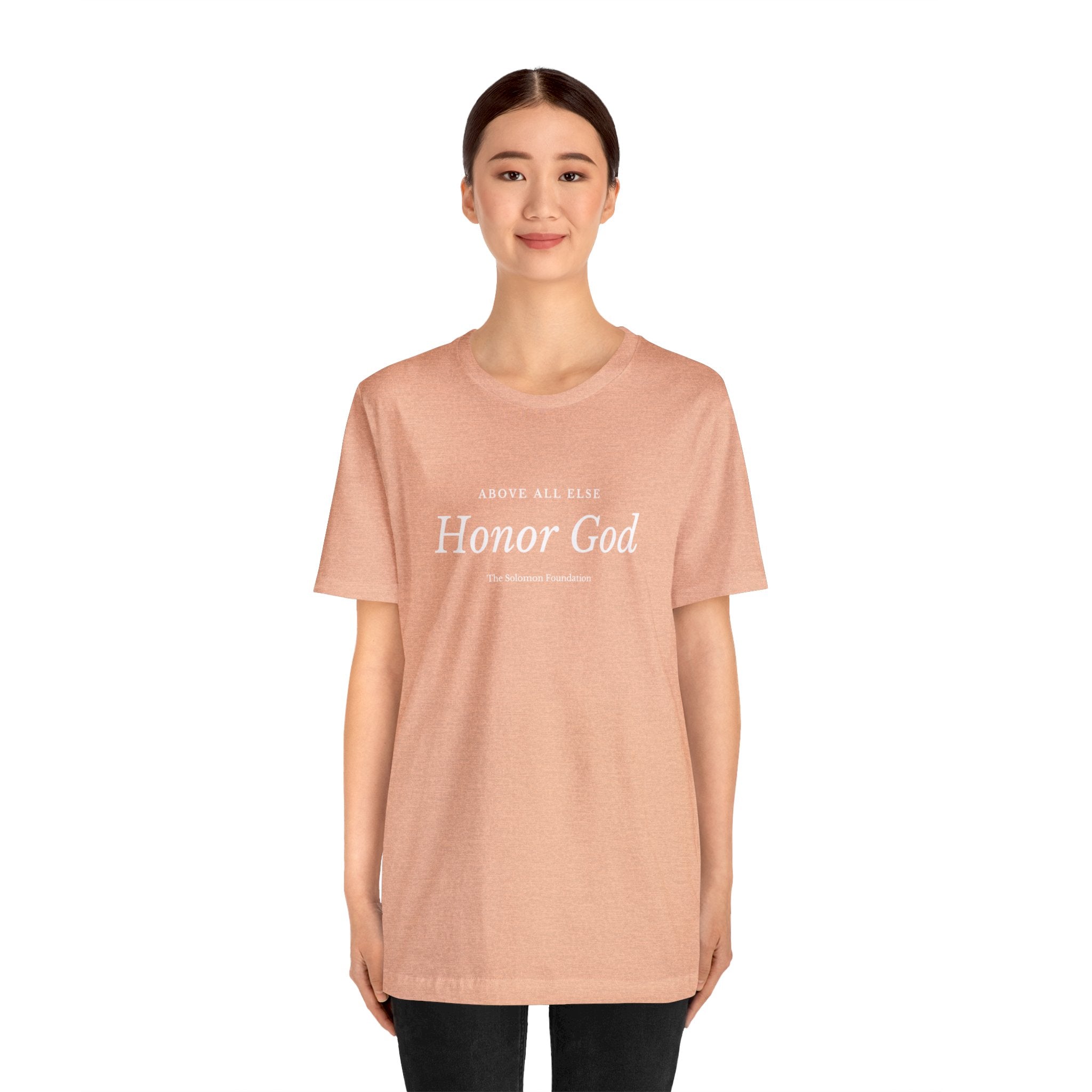 Honor God | Unisex Jersey Short Sleeve Tee