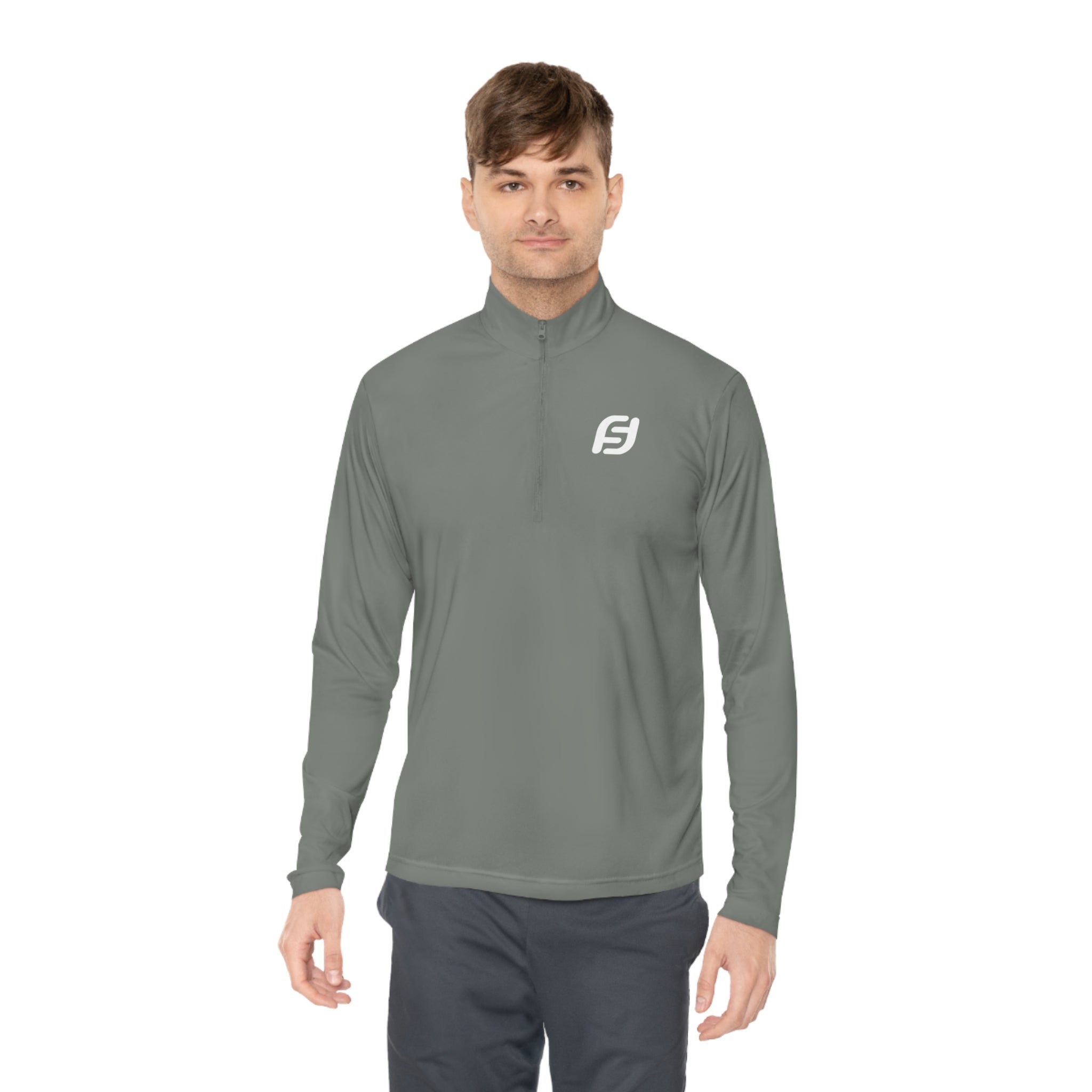 Solomon | Unisex Quarter-Zip Pullover