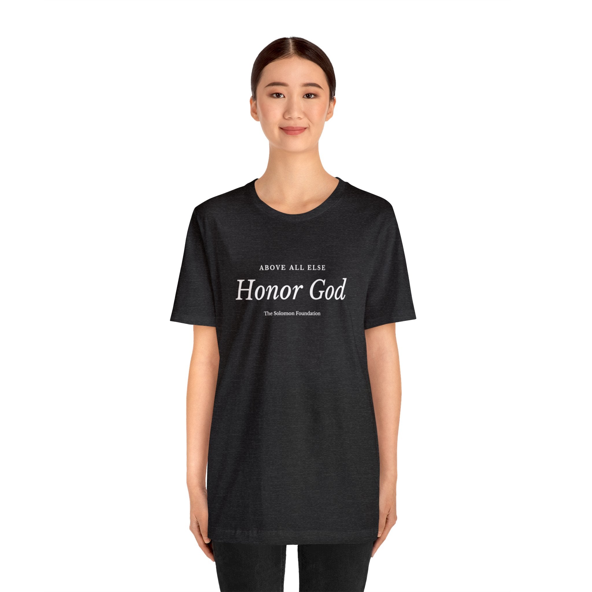 Honor God | Unisex Jersey Short Sleeve Tee