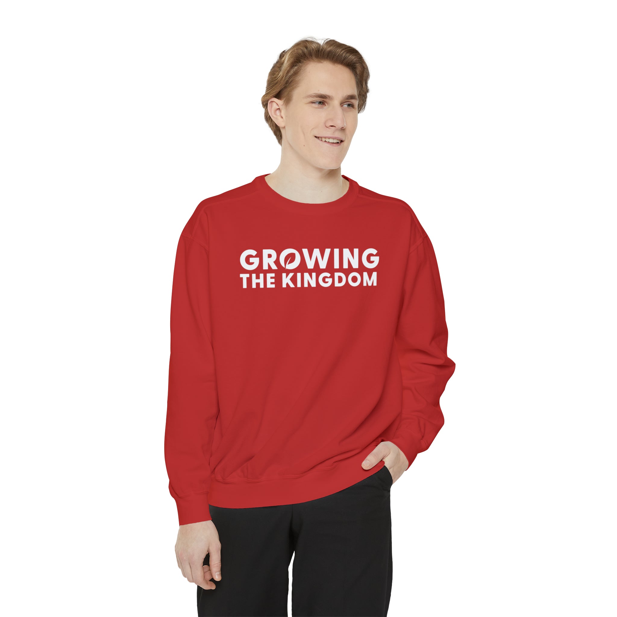 Growing the Kingdom | Unisex Garment-Dyed Sweatshirt