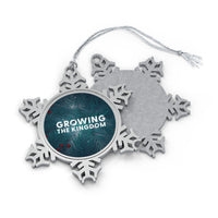 Pewter Snowflake Ornament