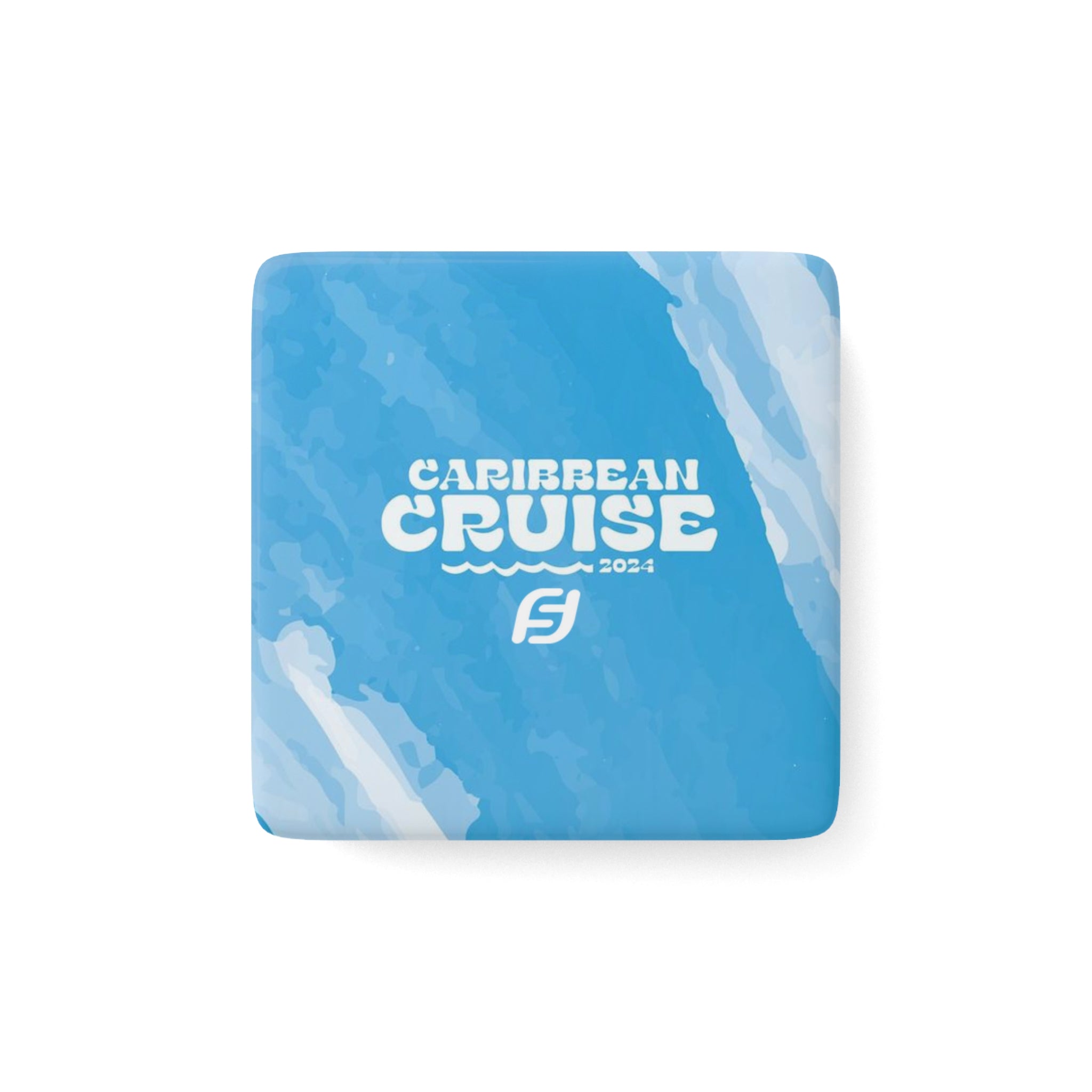 Cruise 2024 | Porcelain Magnet, Square