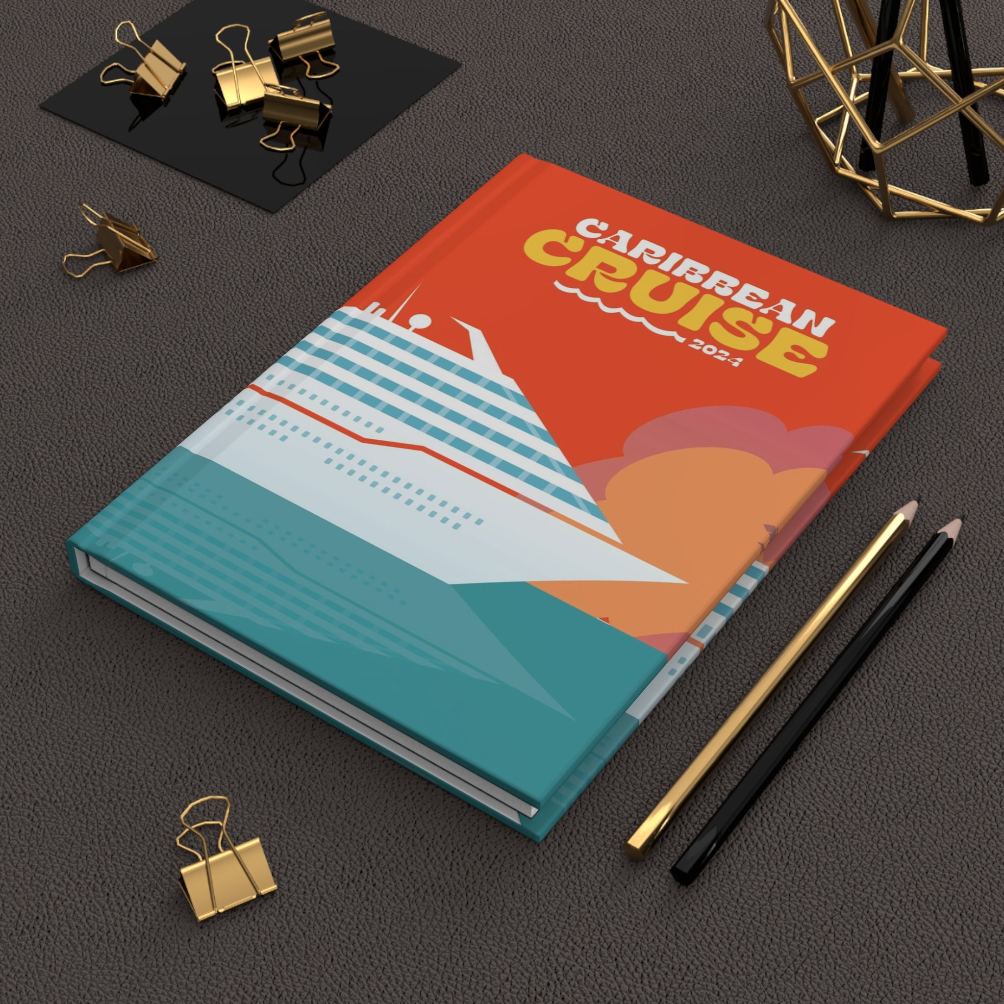 Hardcover Journal Matte | Cruise Ship